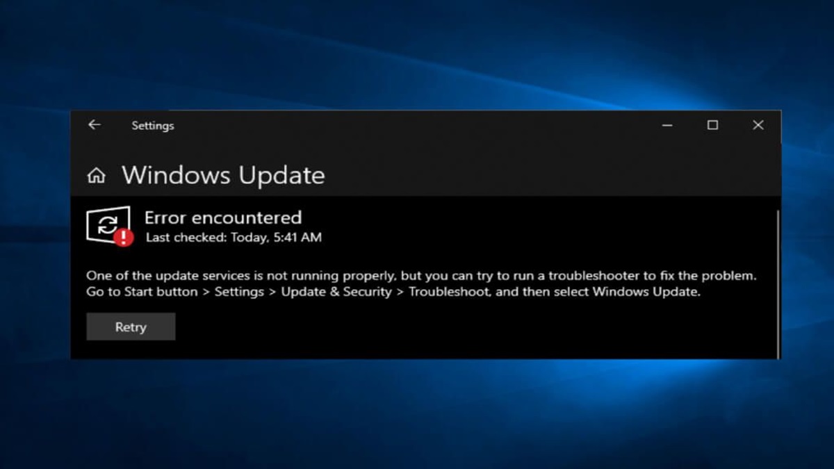 atualizações do Windows Update